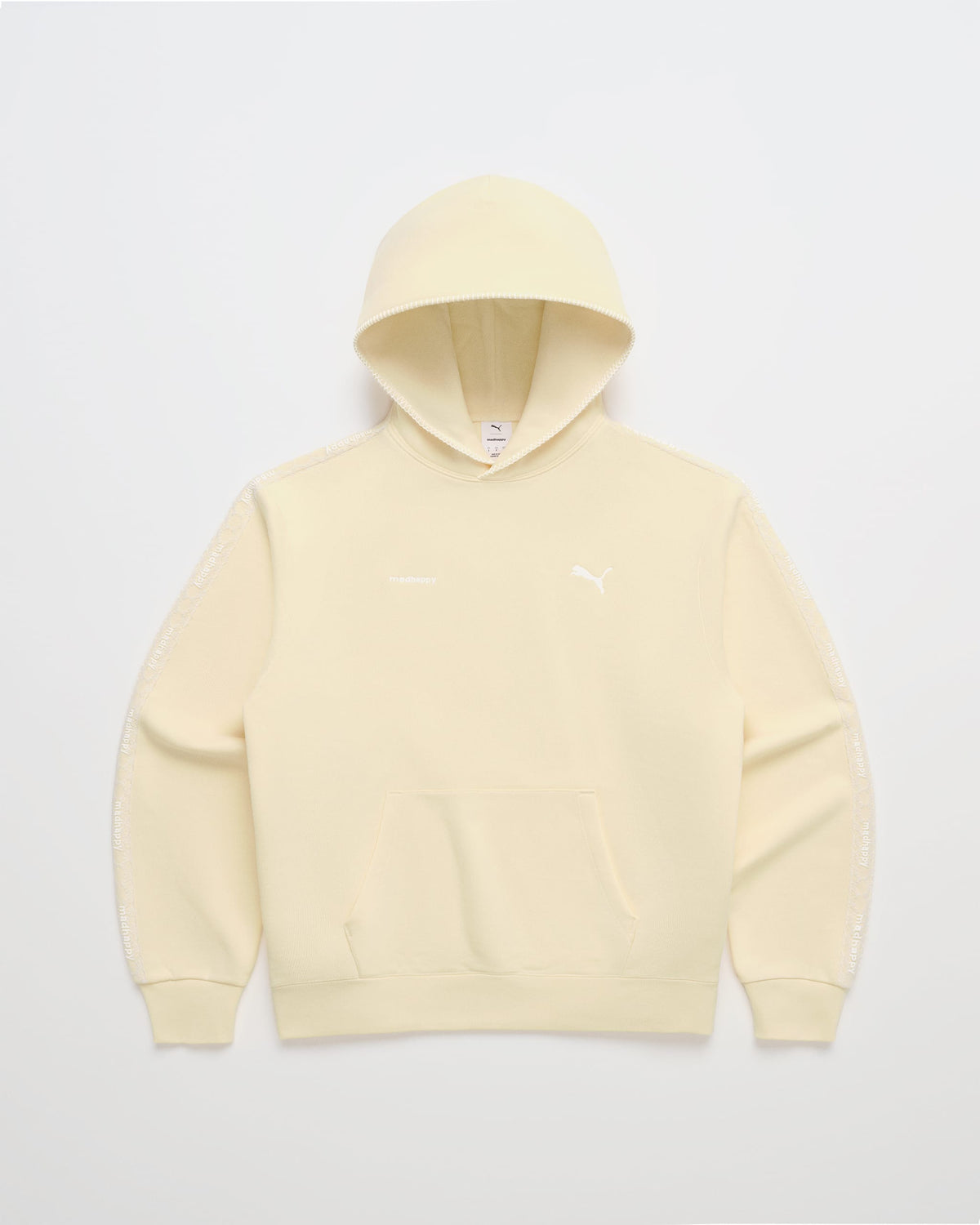 PUMA Lace Trim Fleece Hoodie