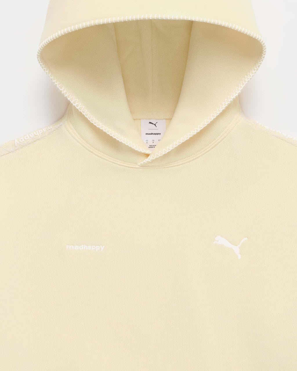 PUMA Lace Trim Fleece Hoodie