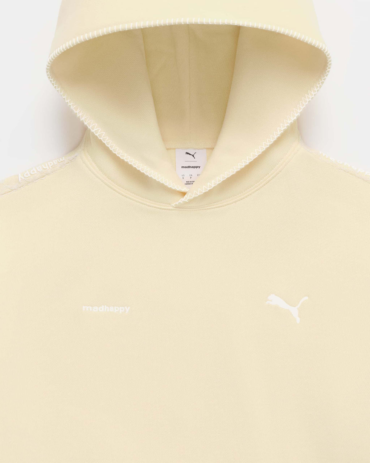 PUMA Lace Trim Fleece Hoodie