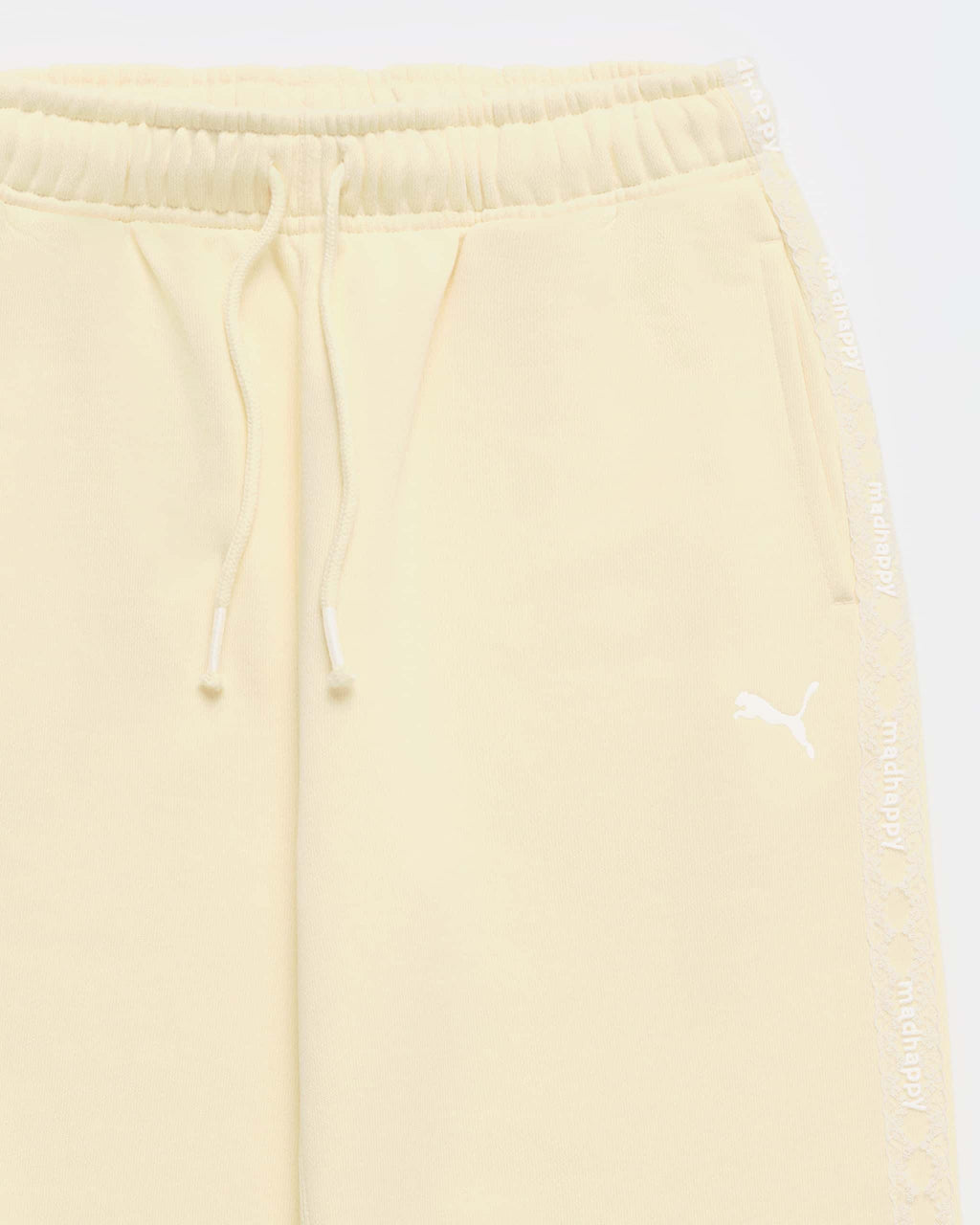 PUMA Lace Trim Fleece Straight Sweatpant
