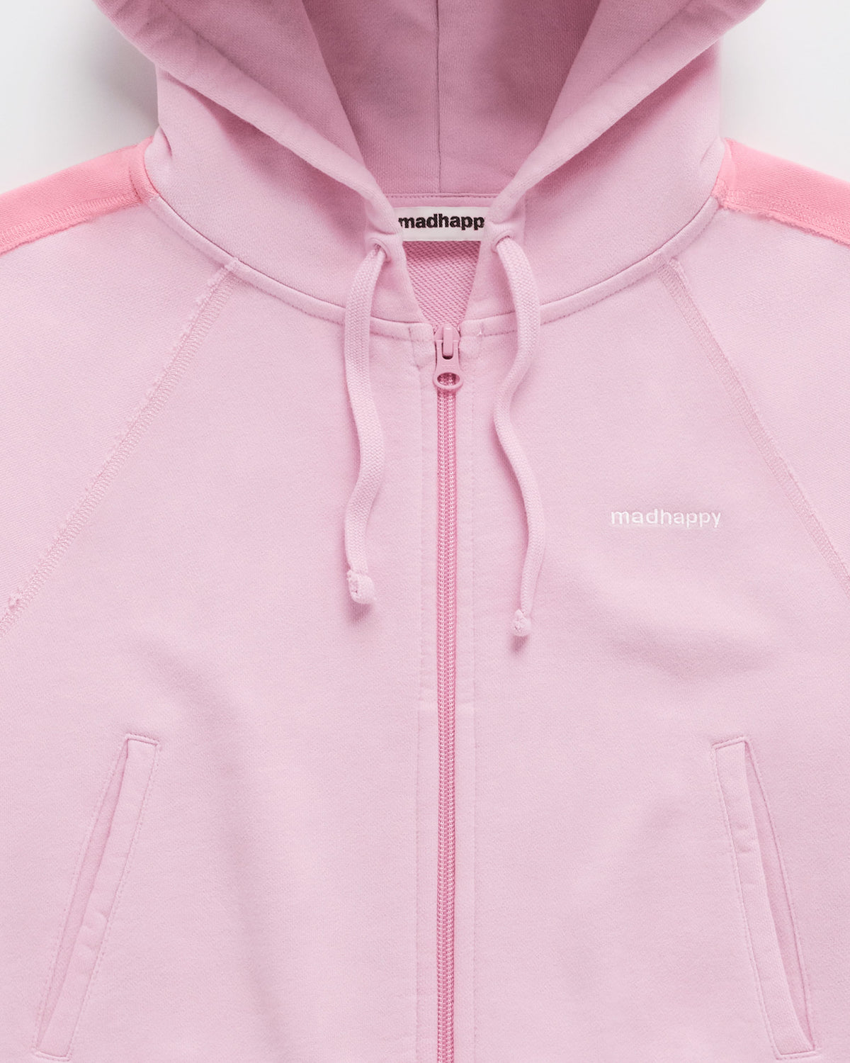 Lounge Cropped French Terry Zip Up