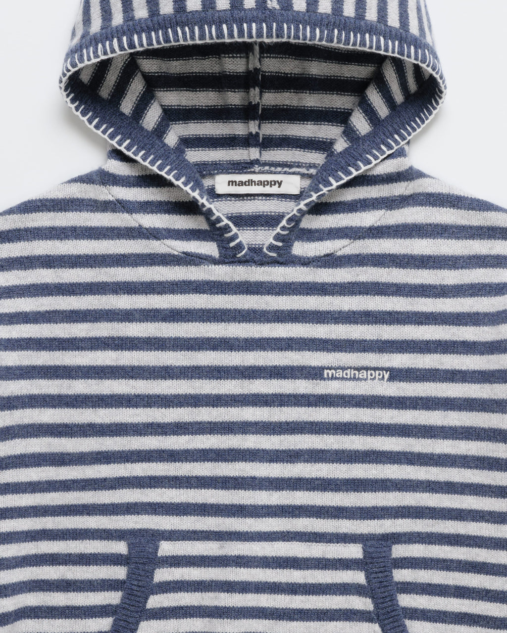 Shrunken Pullover Sweater Hoodie