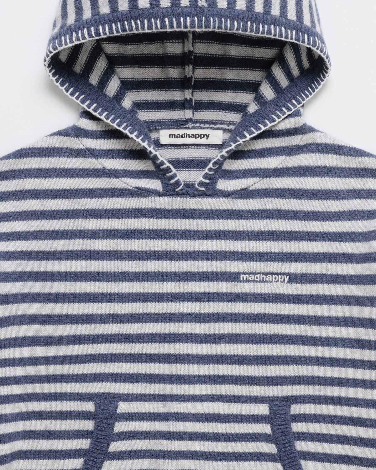 Shrunken Pullover Sweater Hoodie