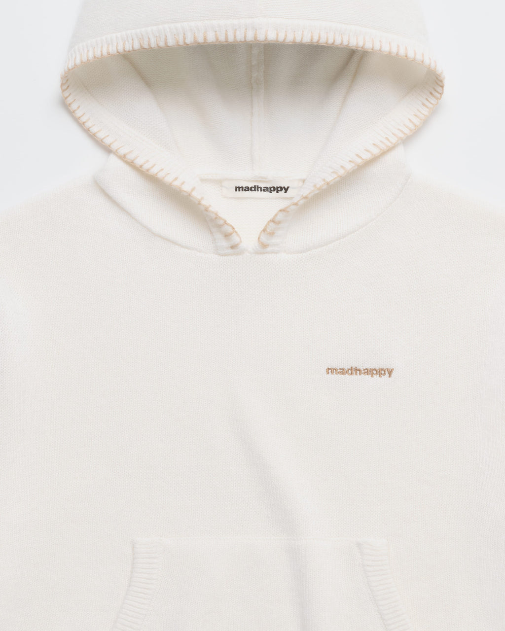 Shrunken Pullover Sweater Hoodie