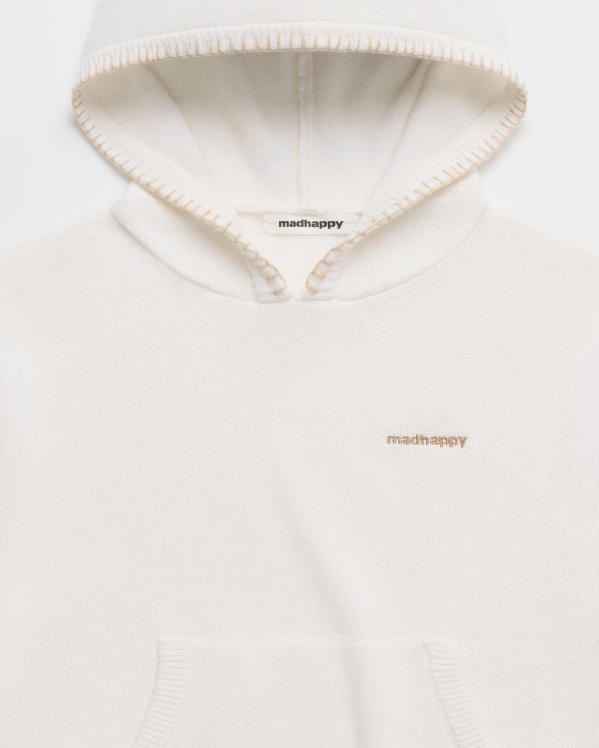 Shrunken Pullover Sweater Hoodie