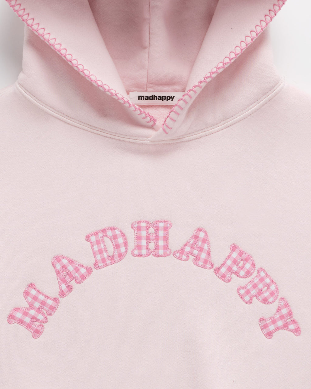 Gingham Cooper Fleece Hoodie