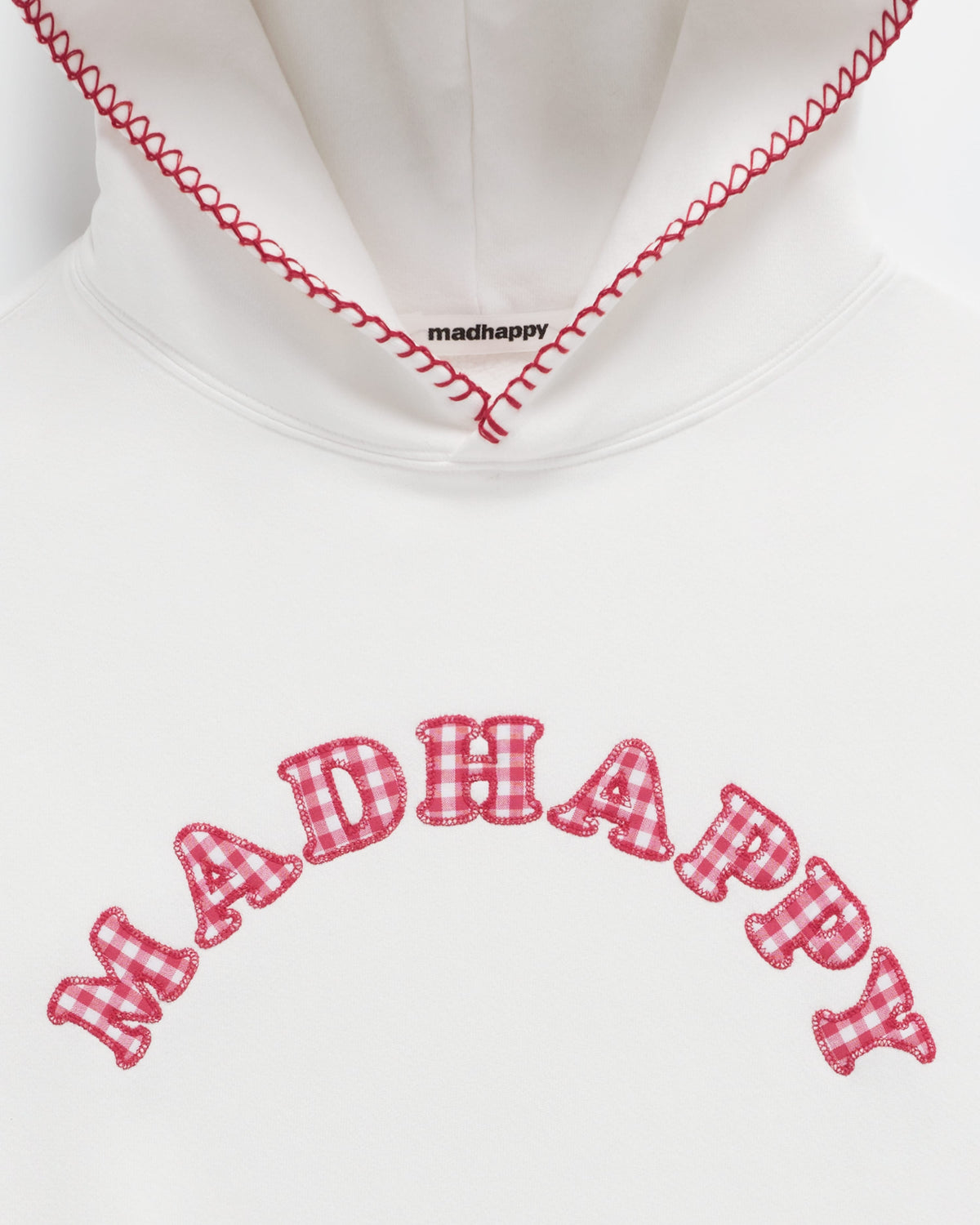 Gingham Cooper Fleece Hoodie