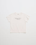 Studded Script Shrunken Tee
