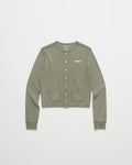 Hanes Pointelle Crewneck Cardigan