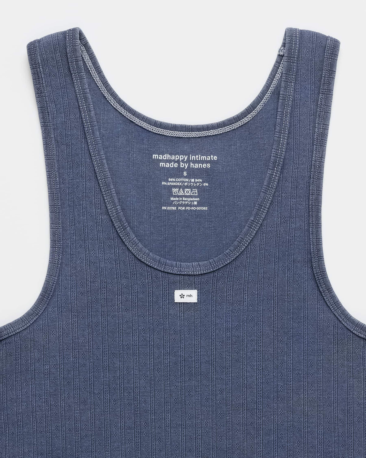 Hanes Pointelle Tank Top