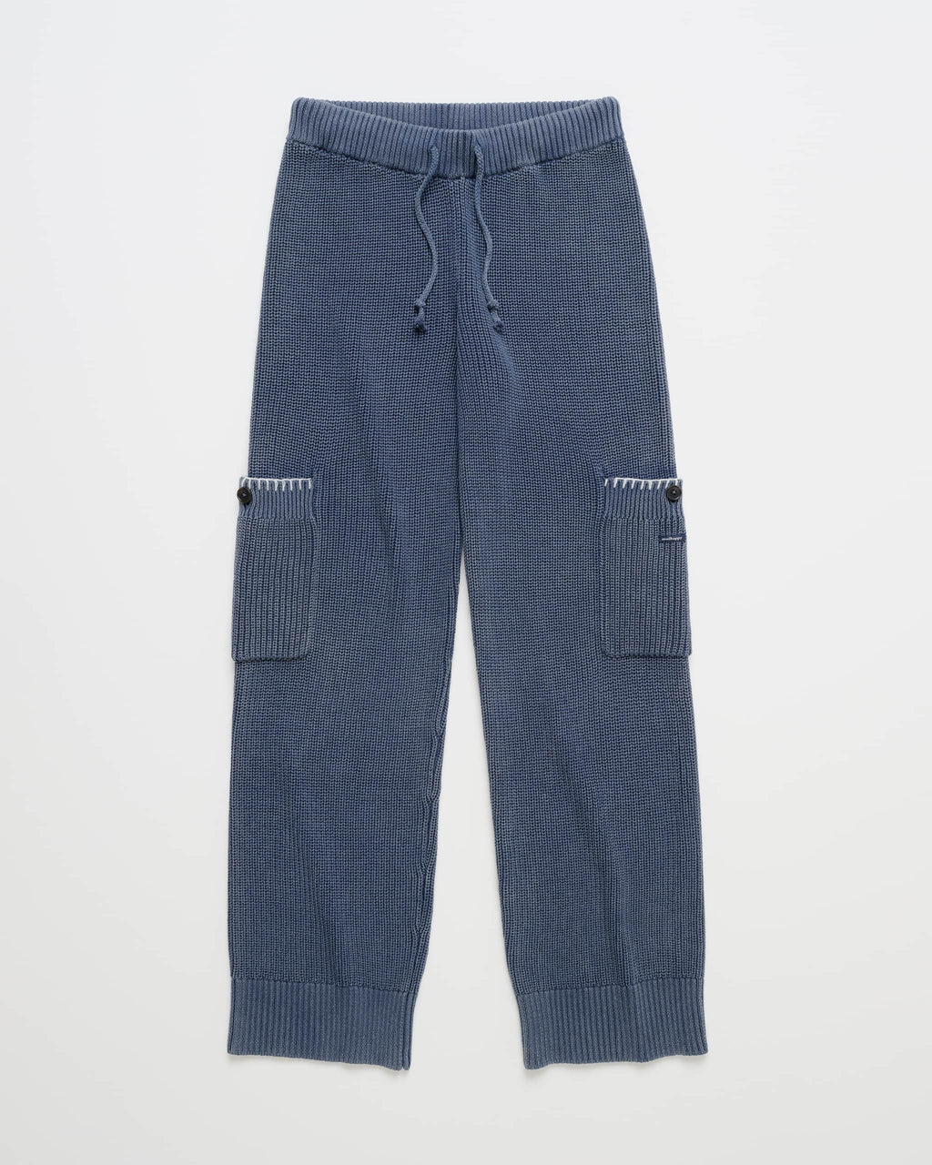 Washed Knit Cargo Pant