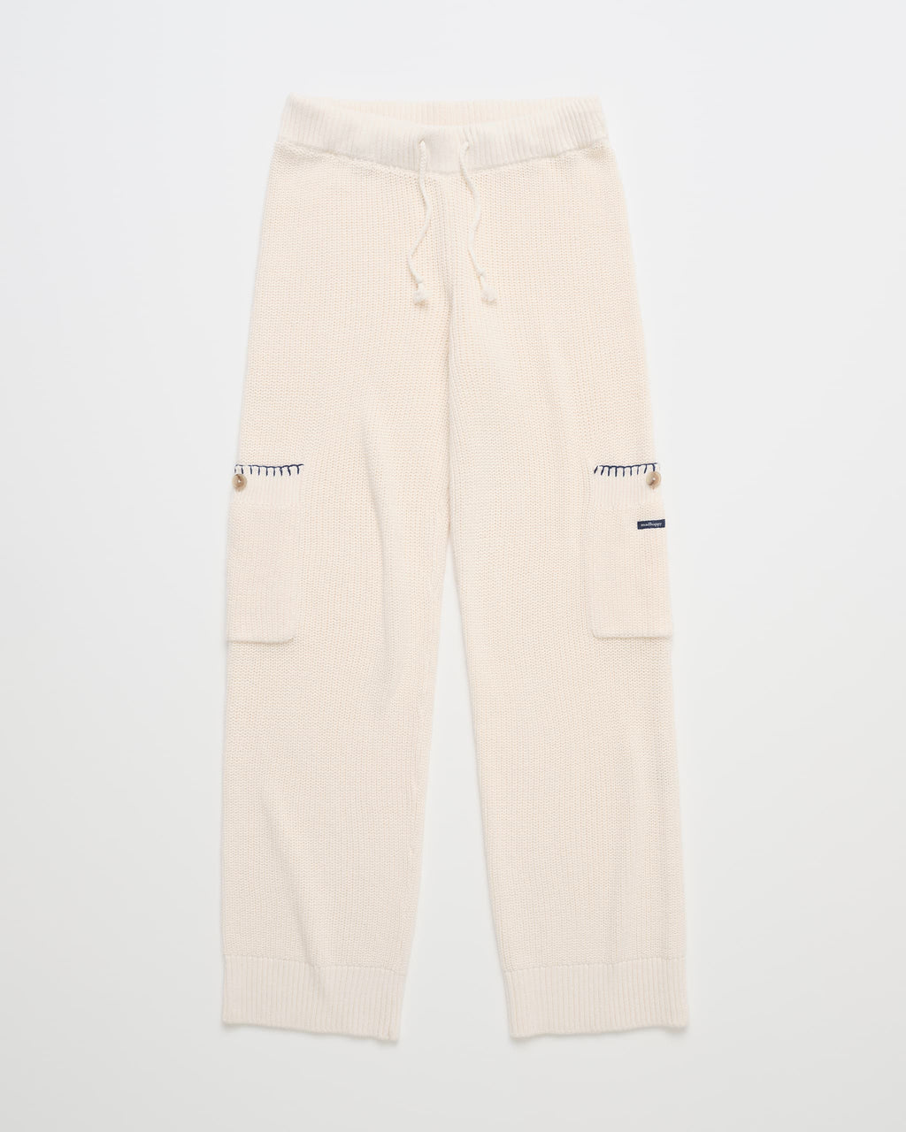 Washed Knit Cargo Pant