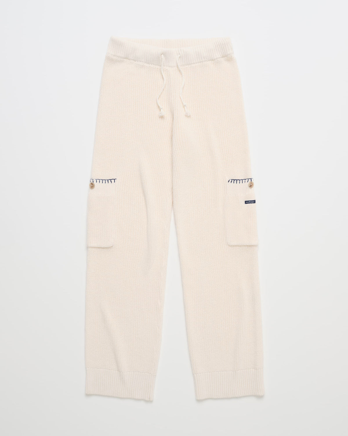 Washed Knit Cargo Pant