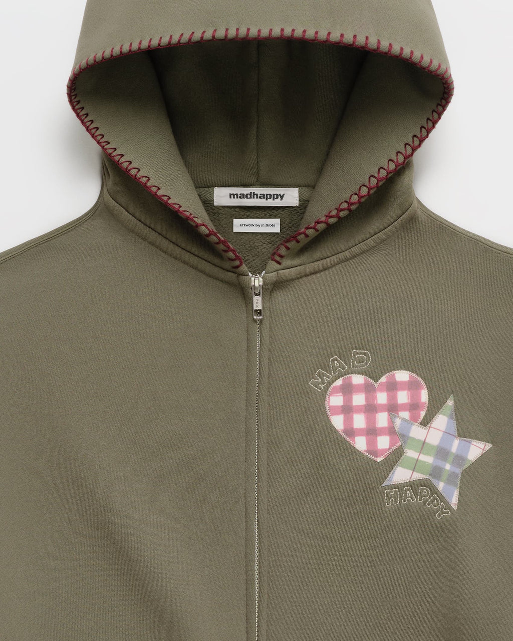 Hearts & Stars Fleece Zip Up