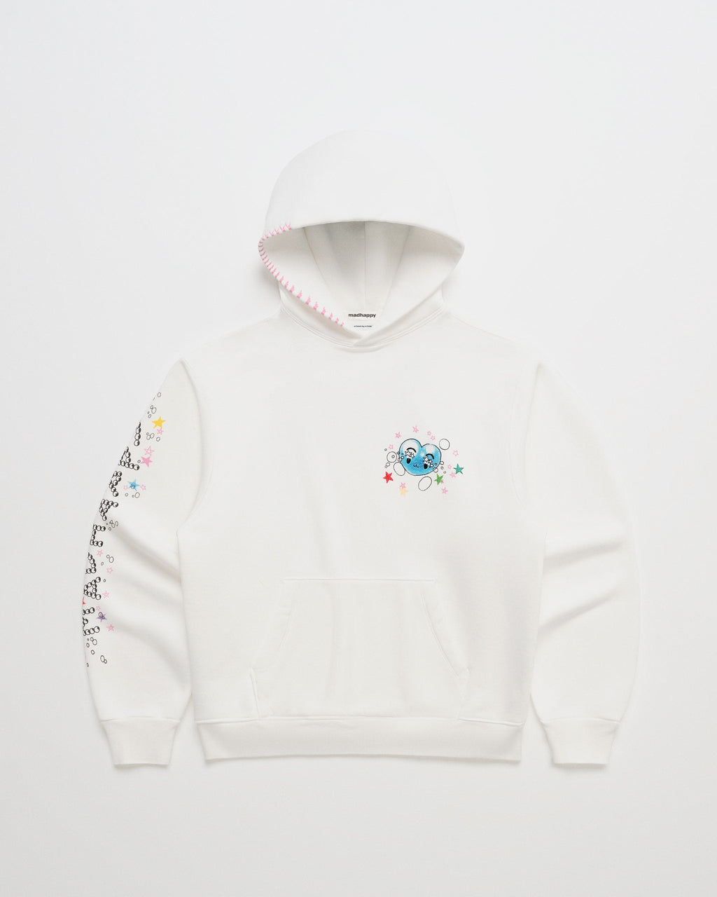 Bubble Hearts Fleece Hoodie
