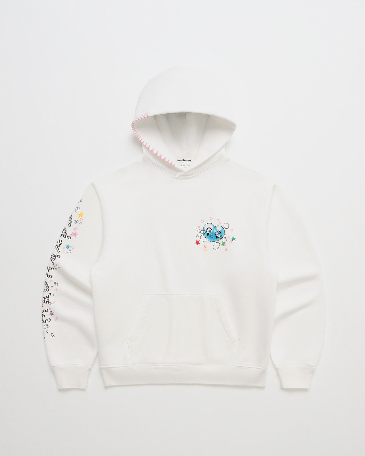 Bubble Hearts Fleece Hoodie