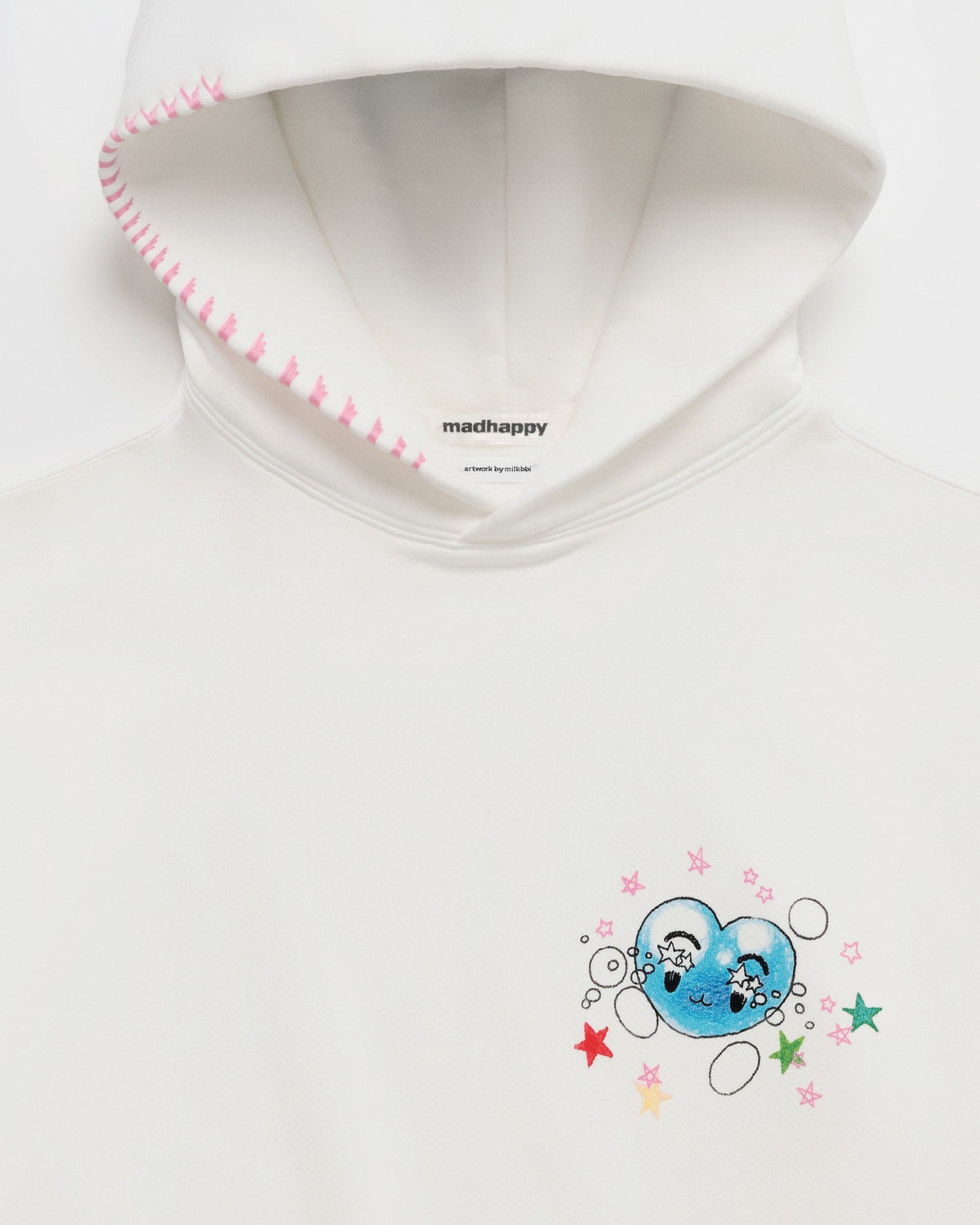 Bubble Hearts Fleece Hoodie