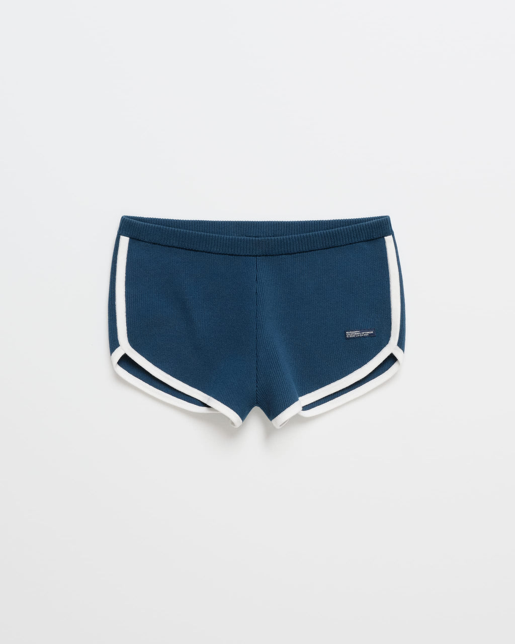 Ribbed Knit Dolphin Short