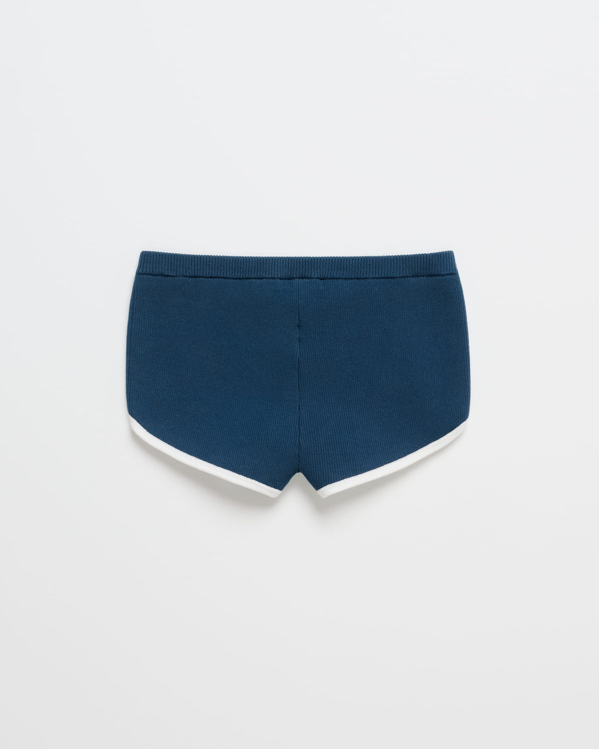 Ribbed Knit Dolphin Short