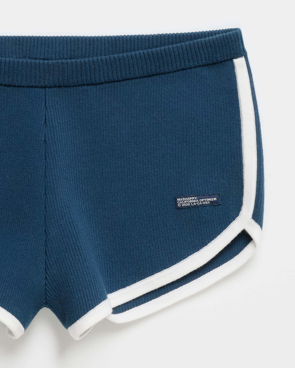Ribbed Knit Dolphin Short