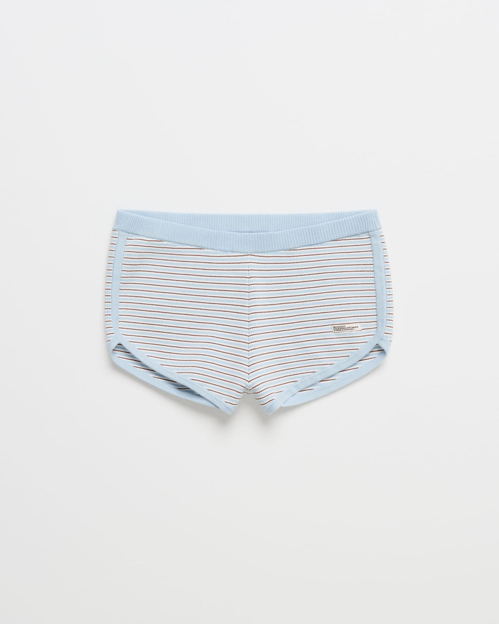 Ribbed Knit Dolphin Short
