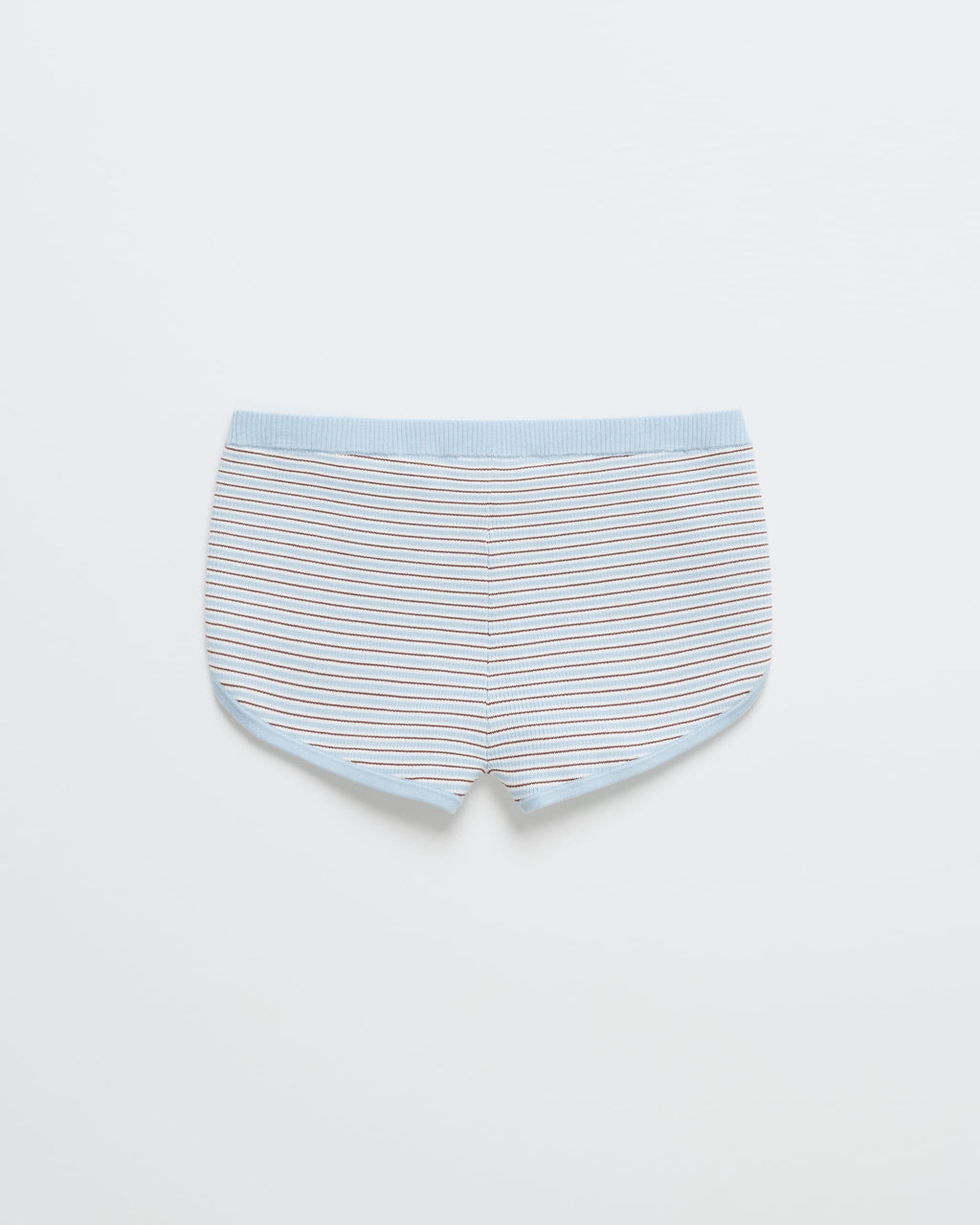 Ribbed Knit Dolphin Short