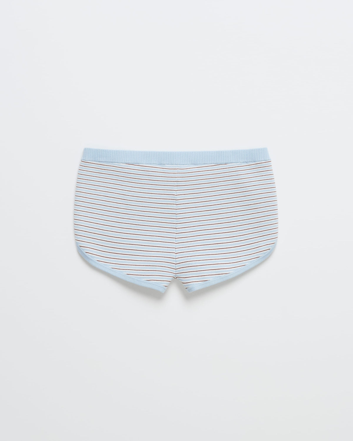 Ribbed Knit Dolphin Short