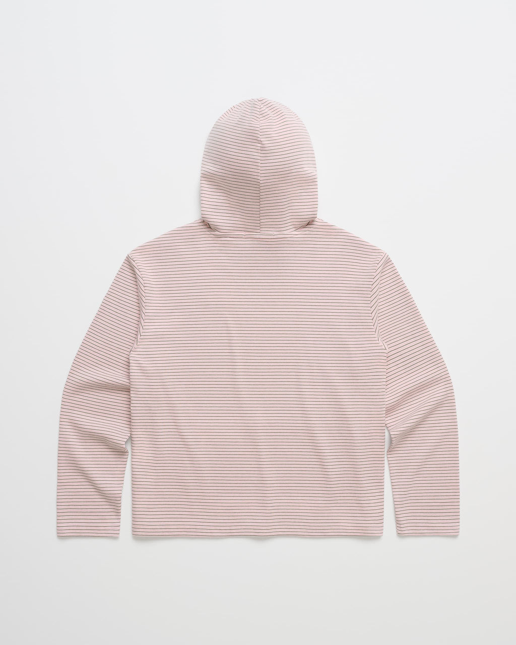 Striped Rib Hoodie
