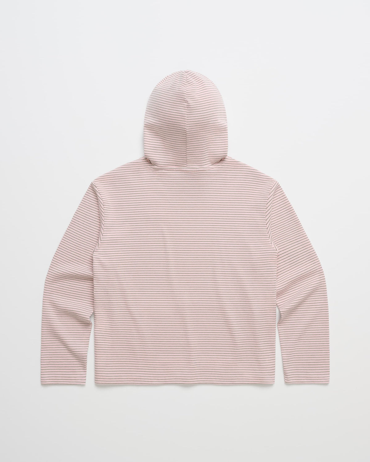 Striped Rib Hoodie