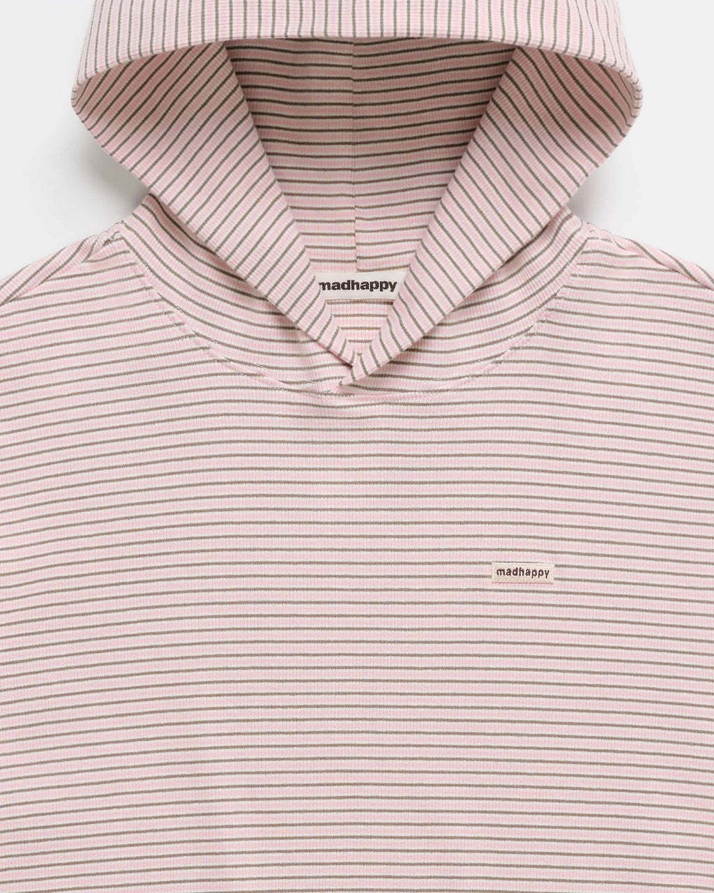 Striped Rib Hoodie