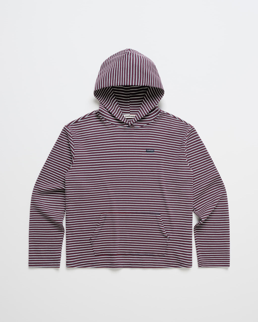 Striped Rib Hoodie