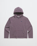 Striped Rib Hoodie