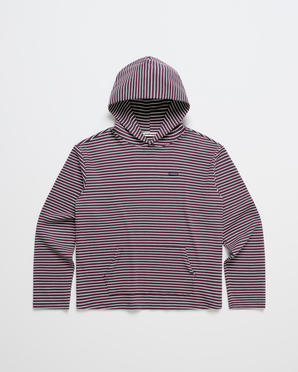Striped Rib Hoodie