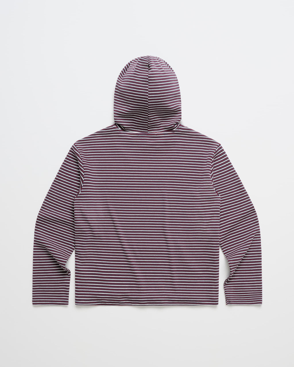 Striped Rib Hoodie