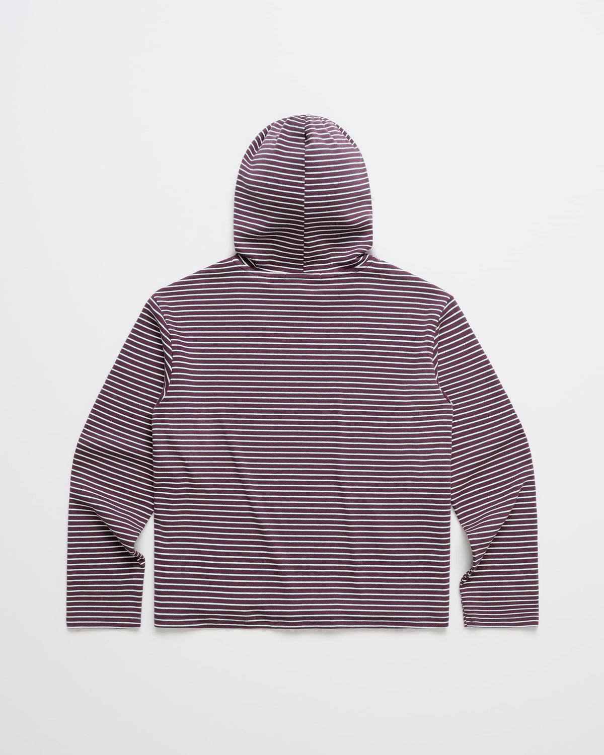 Striped Rib Hoodie