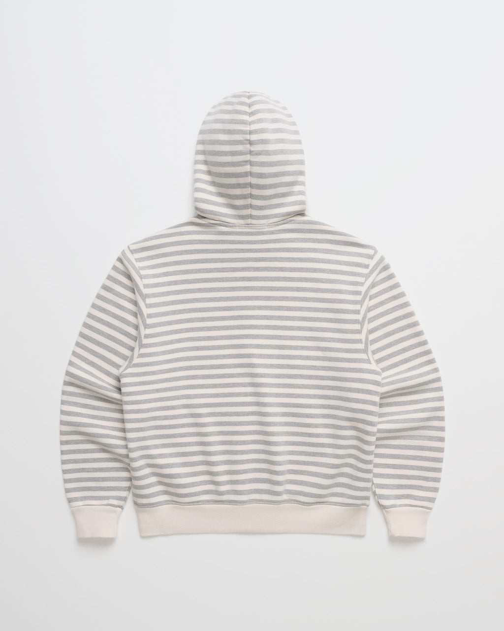 Striped Midweight Fleece Zip Up