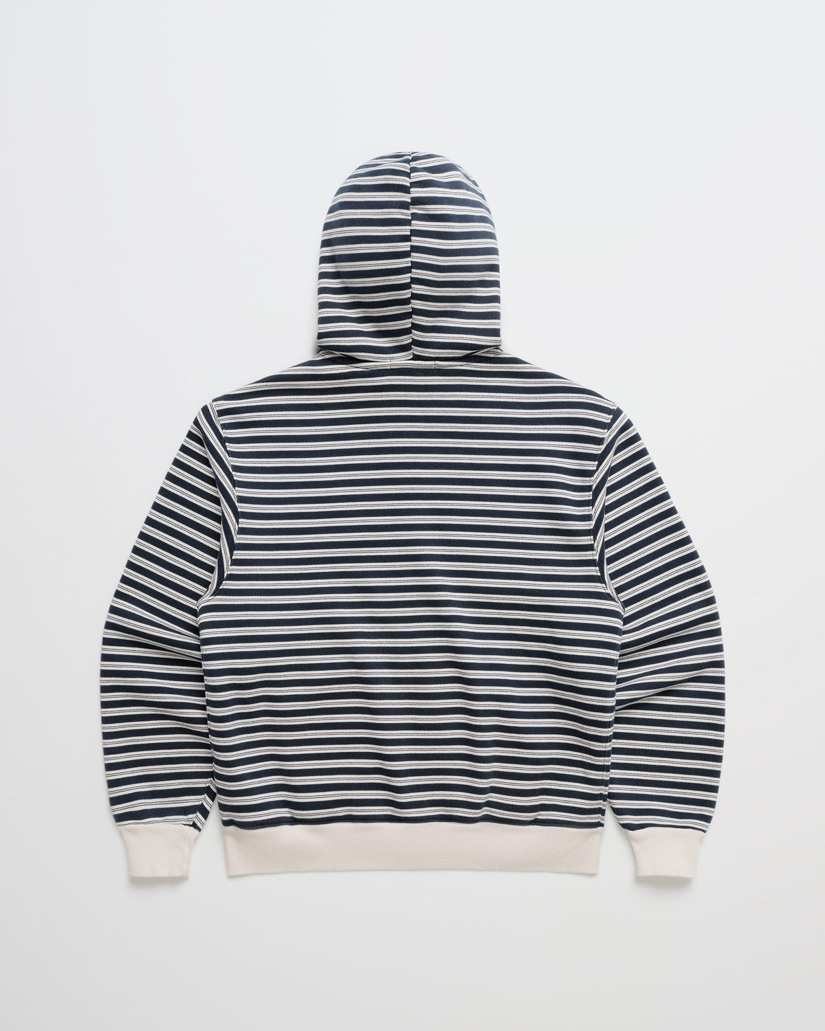 Striped Midweight Fleece Zip Up