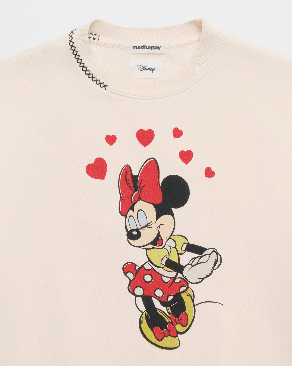 Minnie Mouse Hearts Crewneck