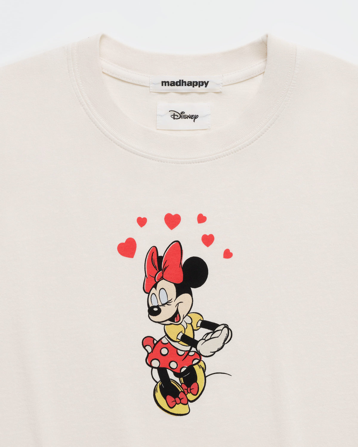 Minnie Mouse Hearts Shrunken Tee