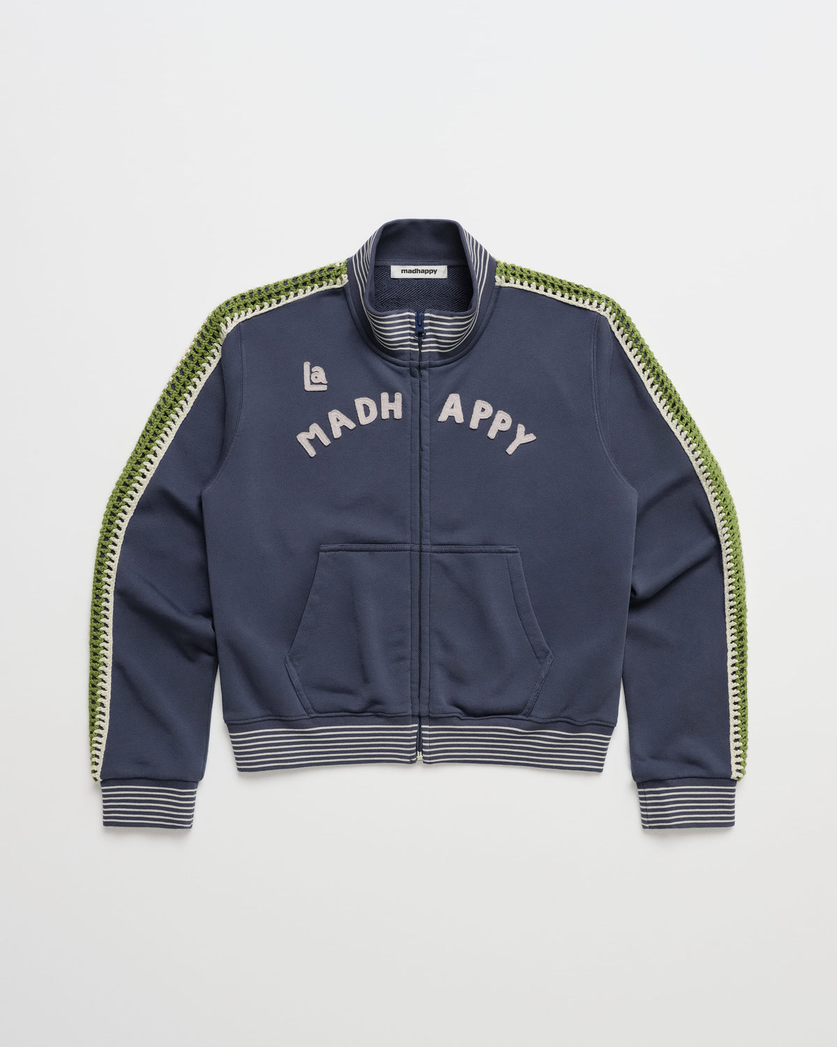 Crochet Trim Track Jacket