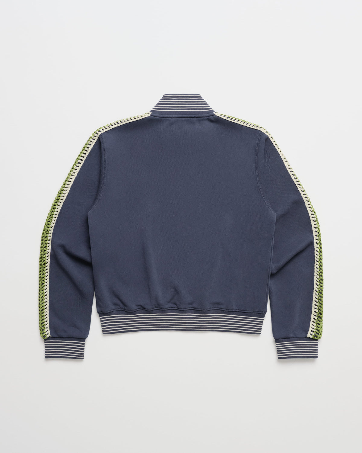 Crochet Trim Track Jacket