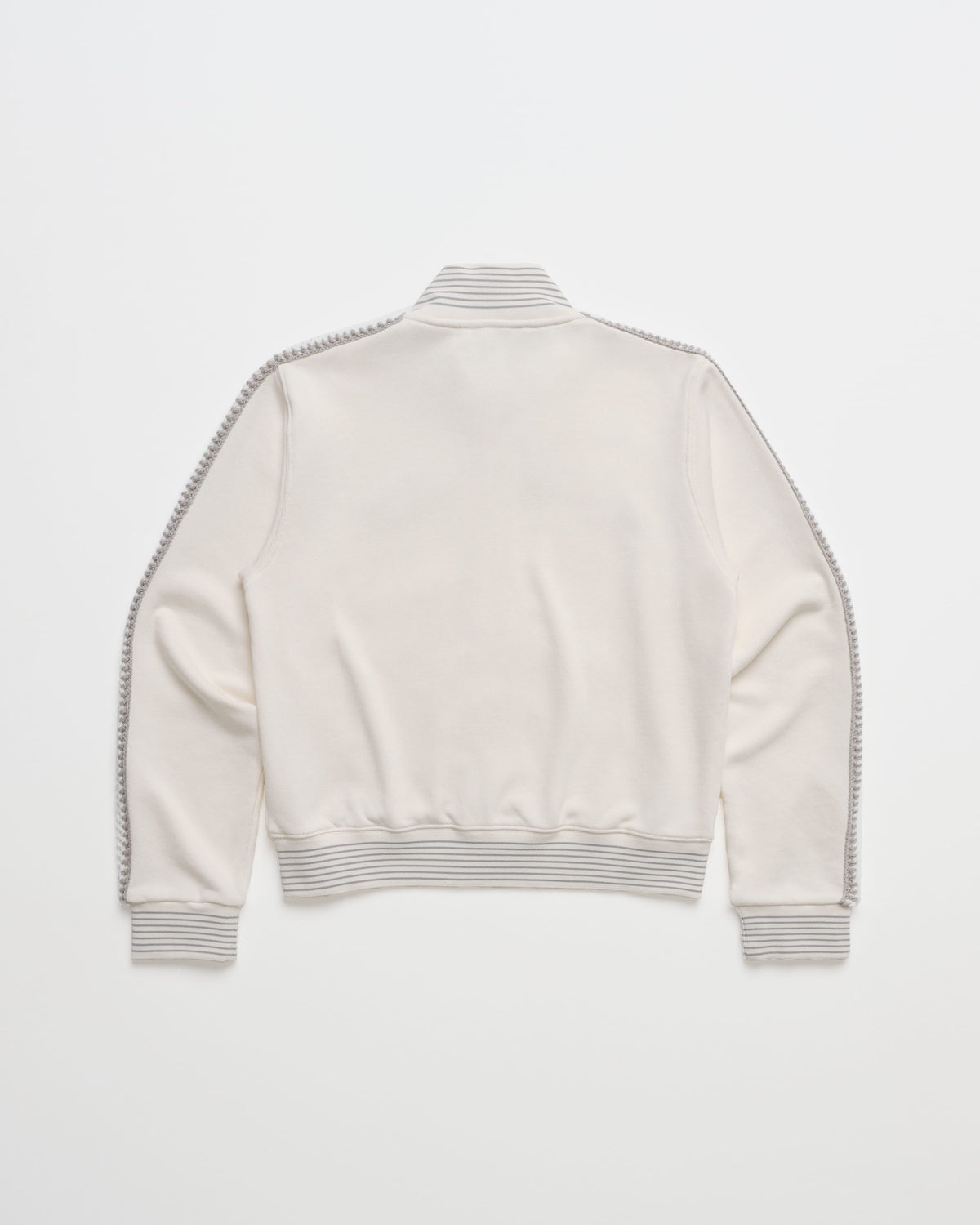 Crochet Trim Track Jacket