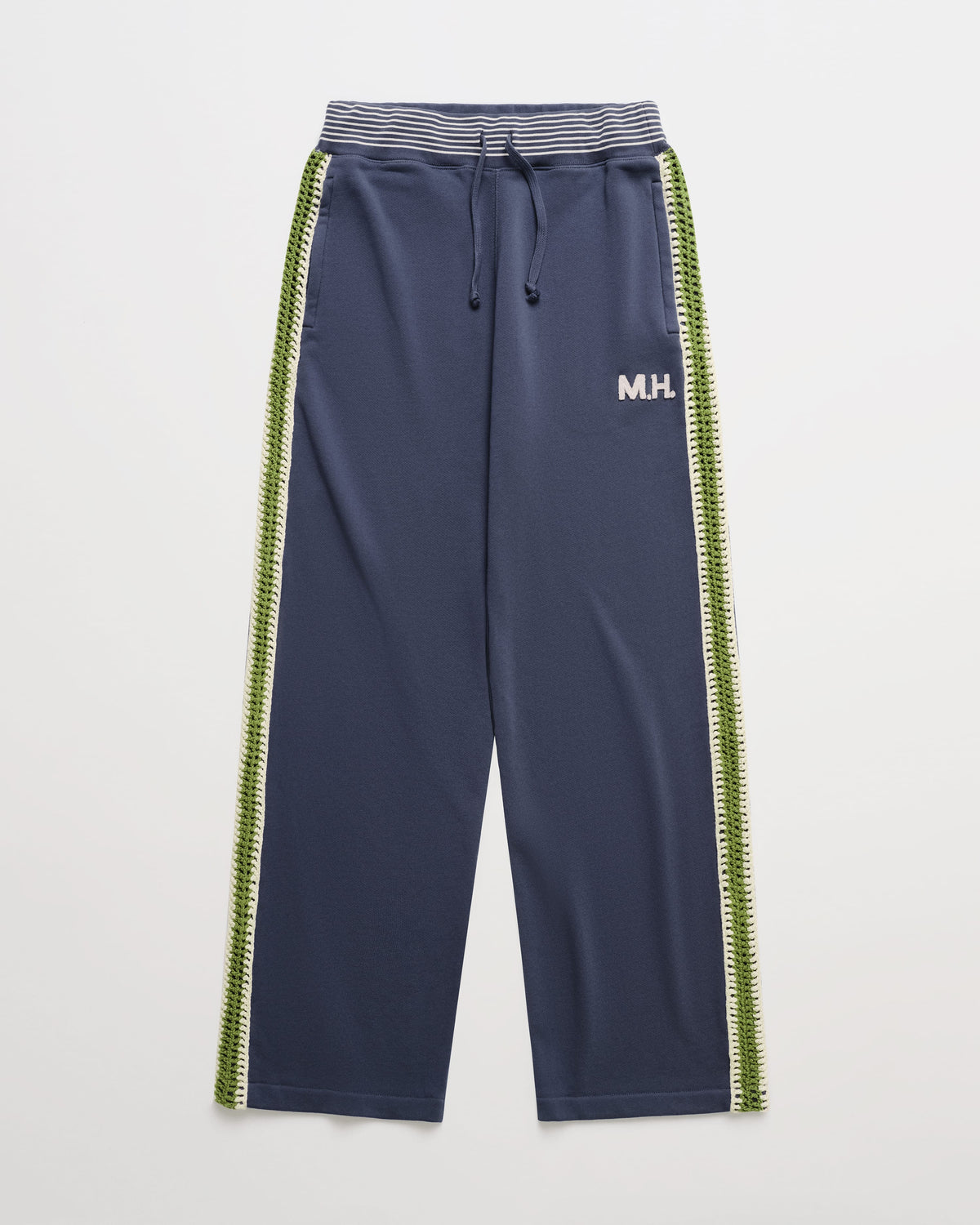Crochet Trim Track Pant