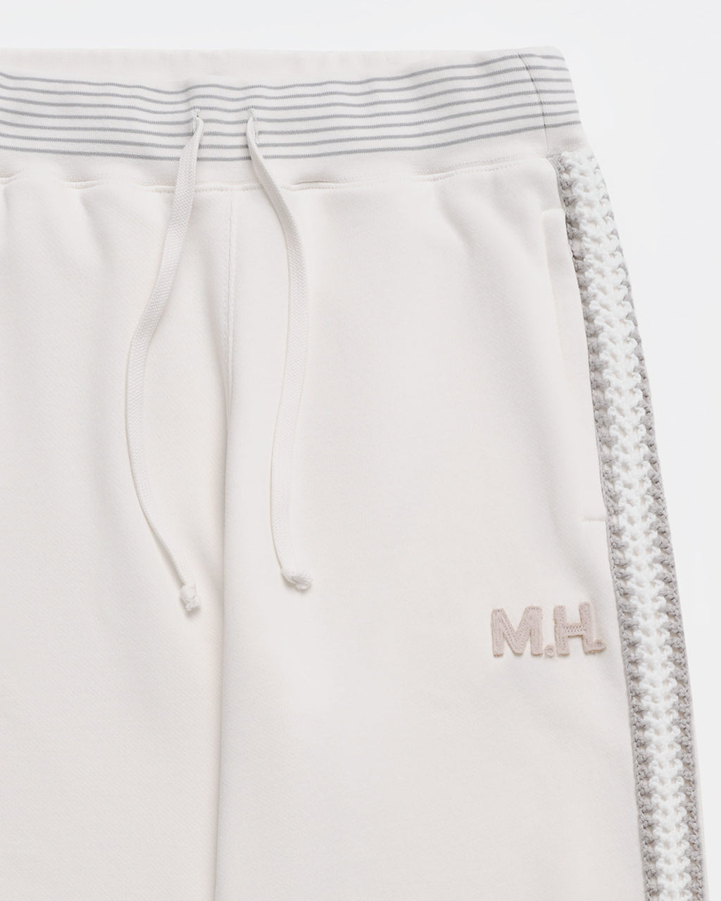 Crochet Trim Track Pant