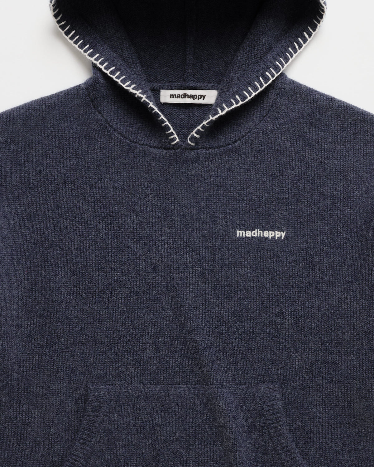Shrunken Pullover Sweater Hoodie