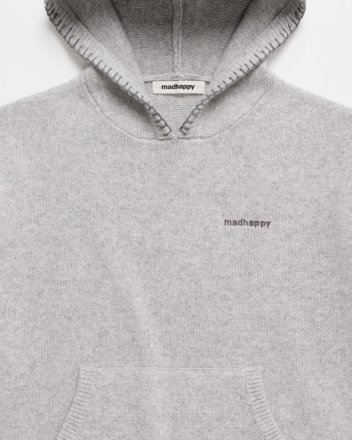 Shrunken Pullover Sweater Hoodie