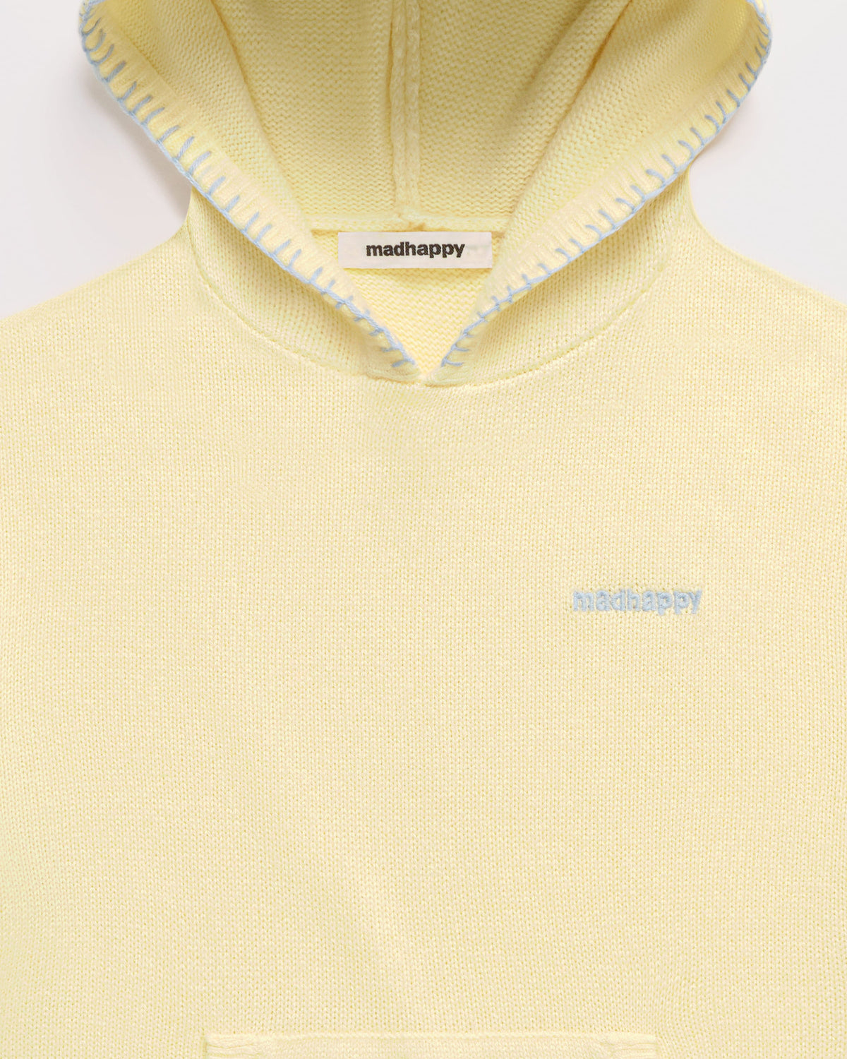 Shrunken Pullover Sweater Hoodie