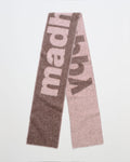 Oversized Wordmark Scarf