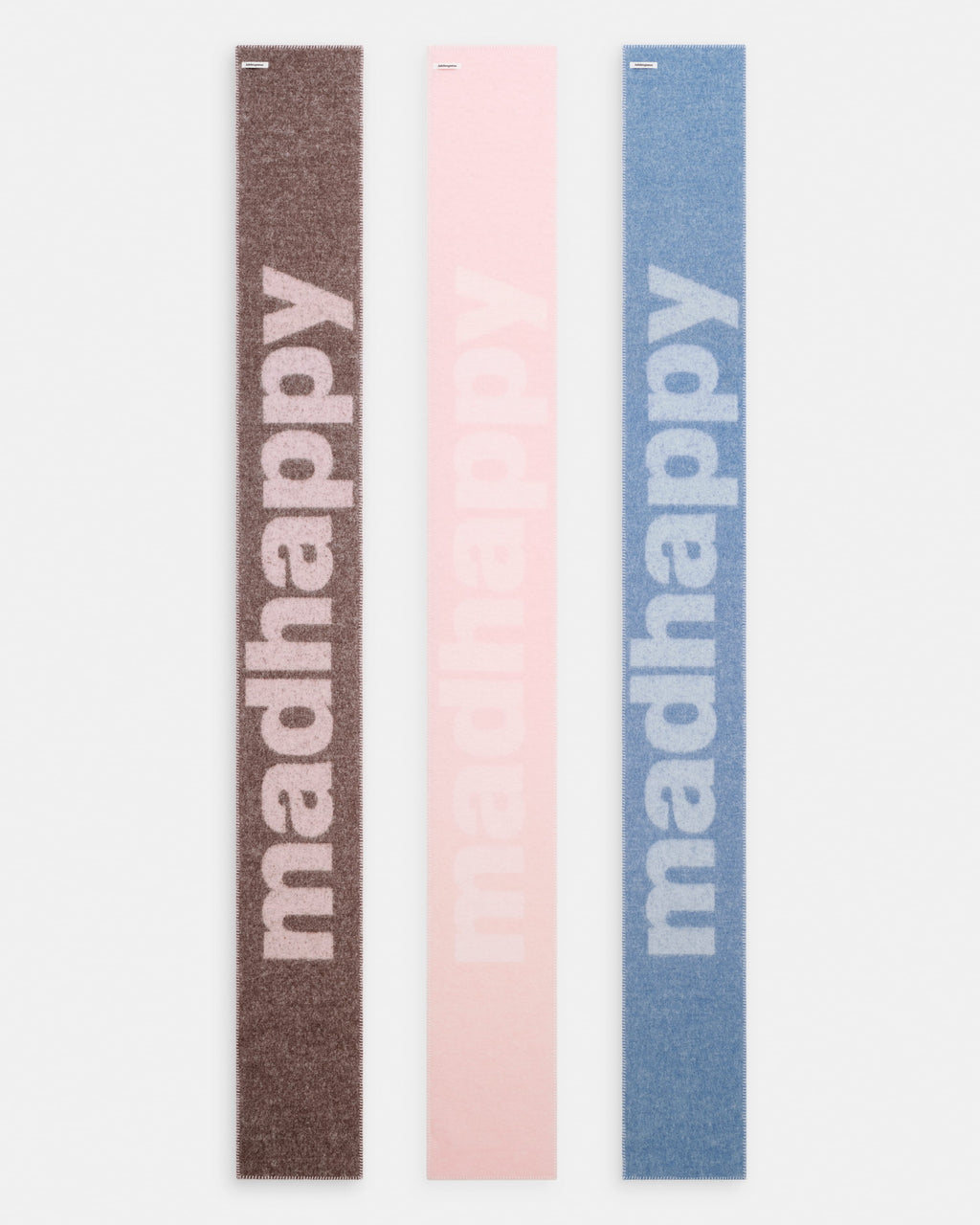 Oversized Wordmark Scarf