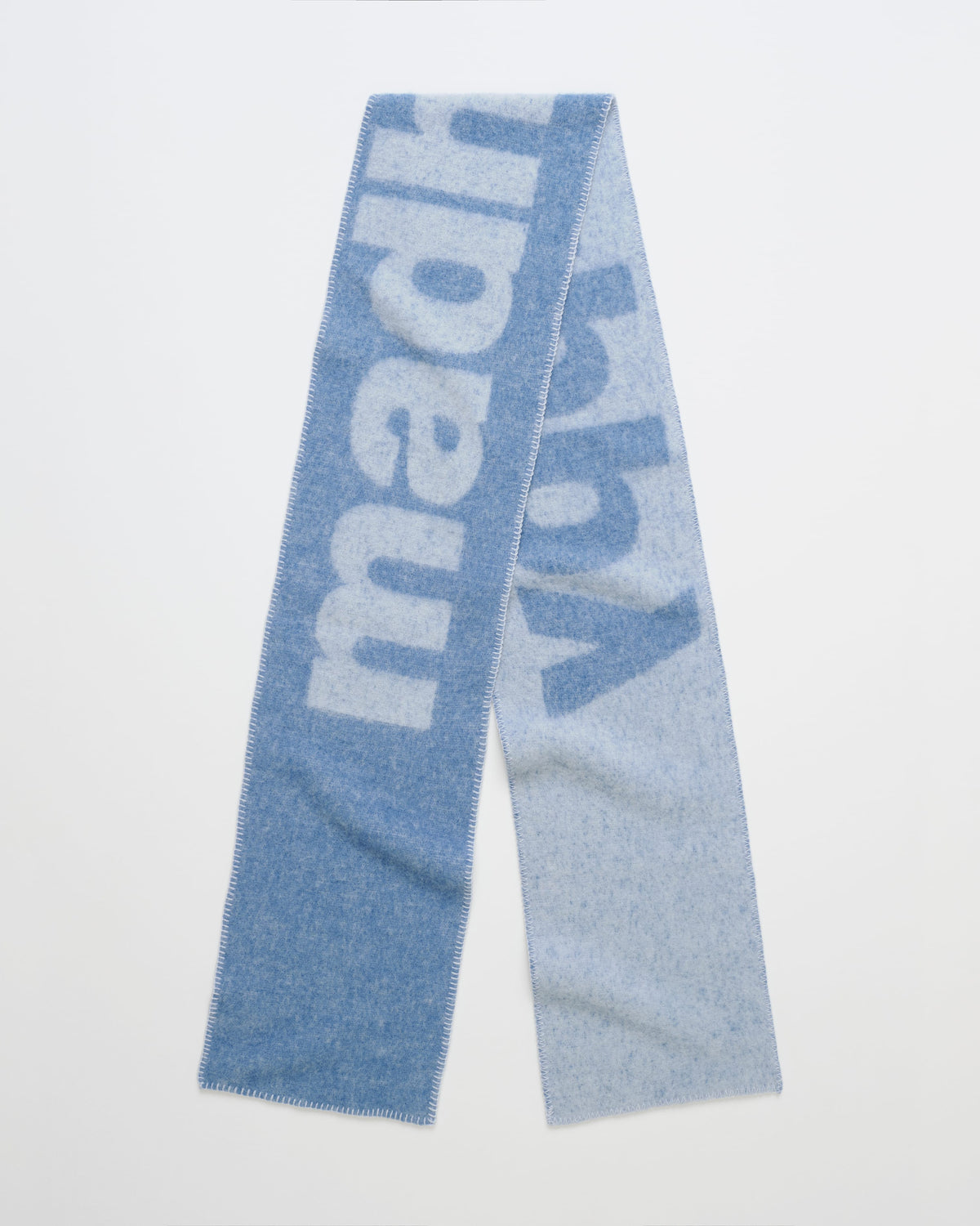 Oversized Wordmark Scarf
